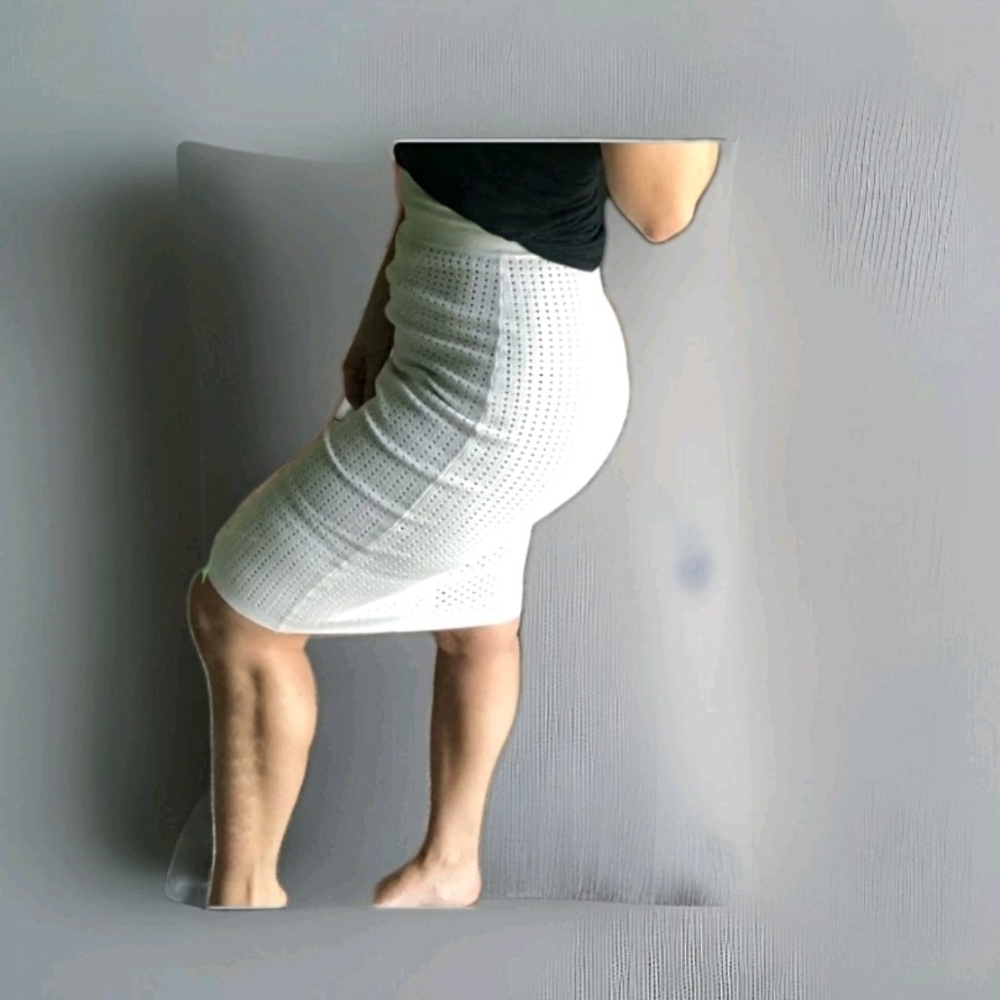 Express White Pencil Skirt